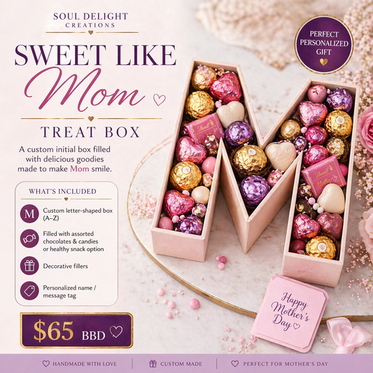 Sweet Like Mom Treat Box (Initial Box)